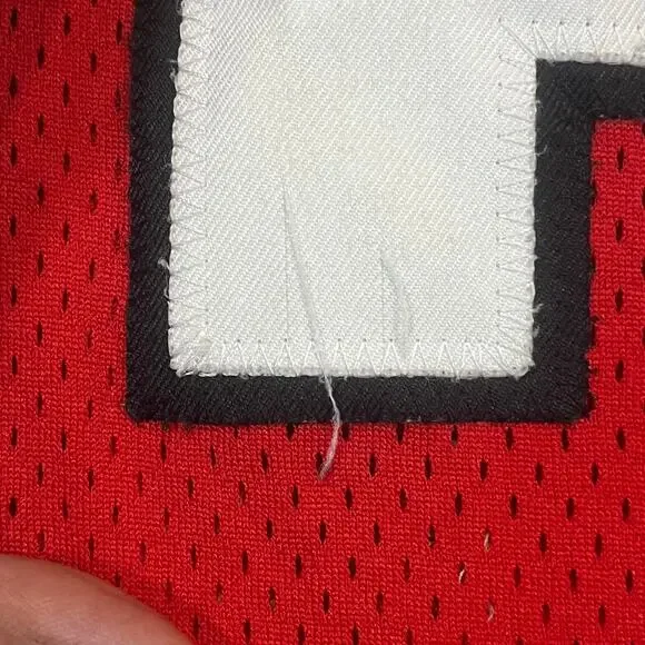 Colosseum Mens XL Wisconsin Badgers #27 Football Jersey Red White NCAA - Picture 4 of 9